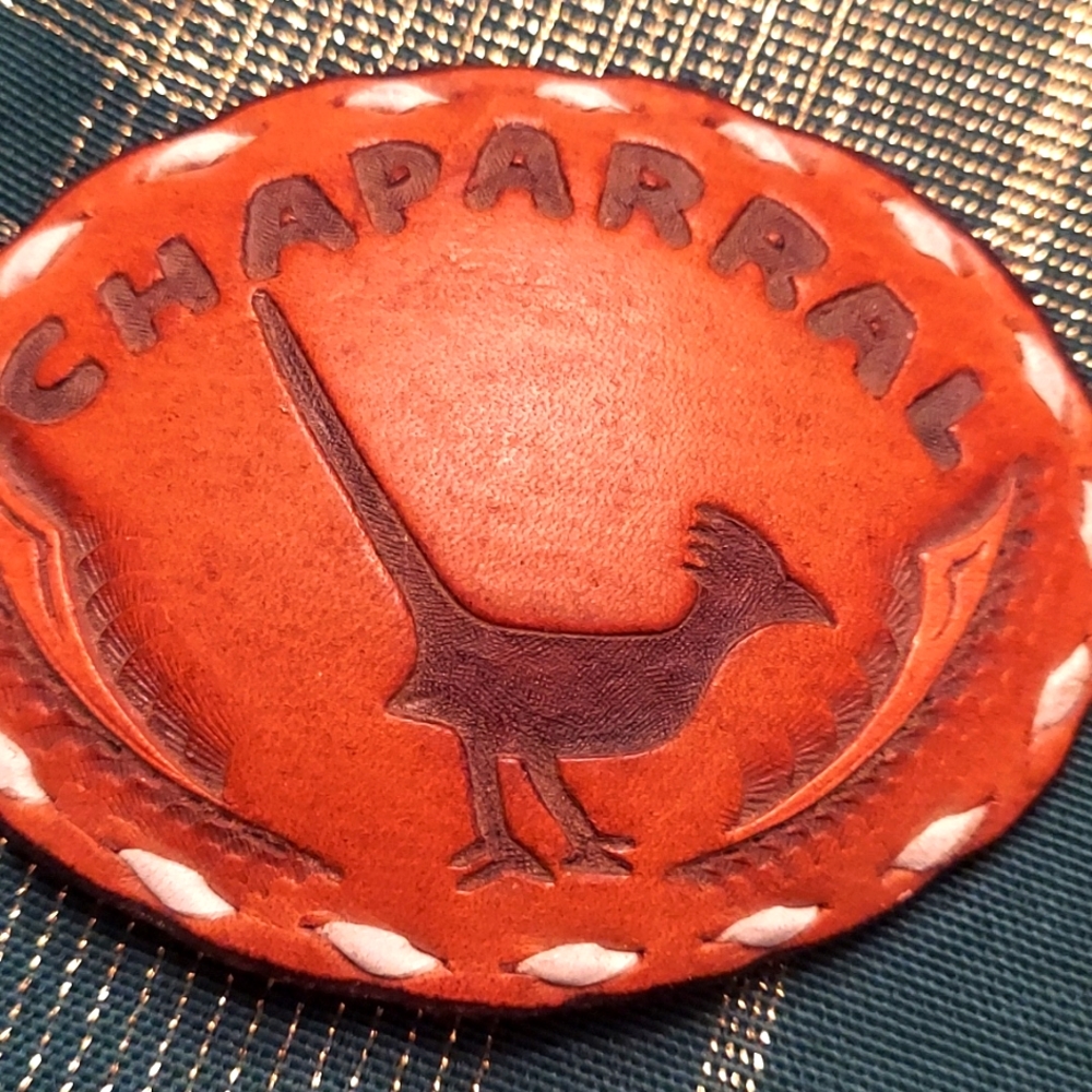 FINAL SALE Vintage leather buckle